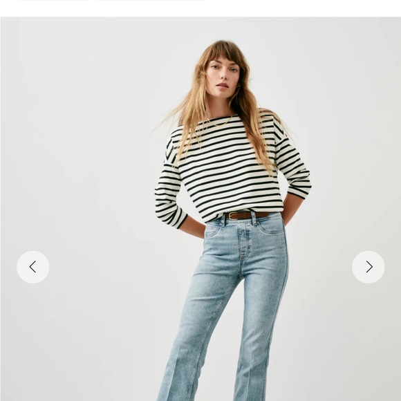 SPANX Light Blue Kick Flare Jeans - Picture 4 of 7